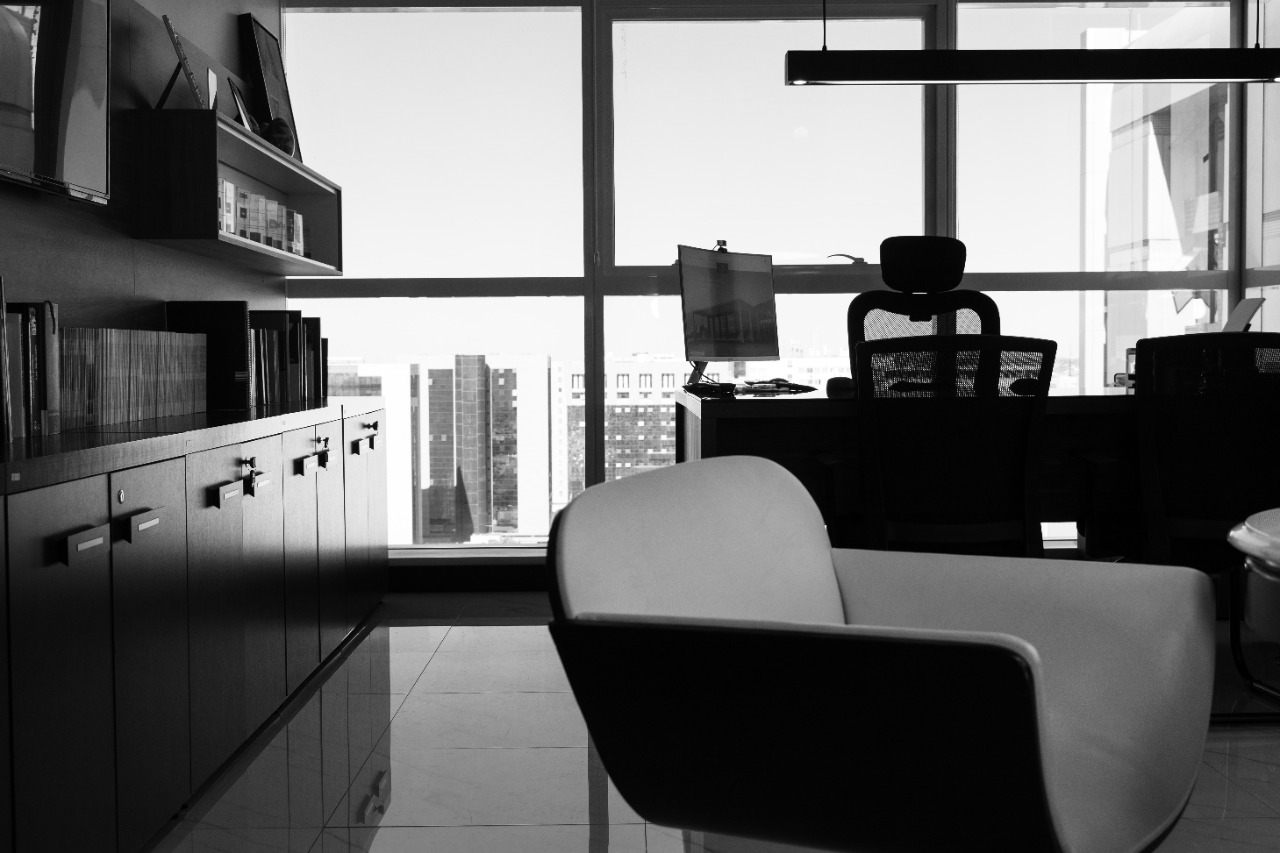 vista do escritório